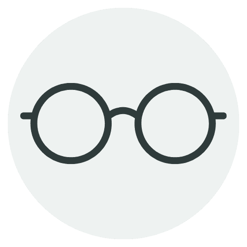 Transparente Übersicht icon