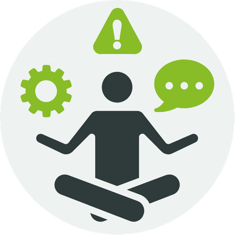 Organisational cyber resilience icon
